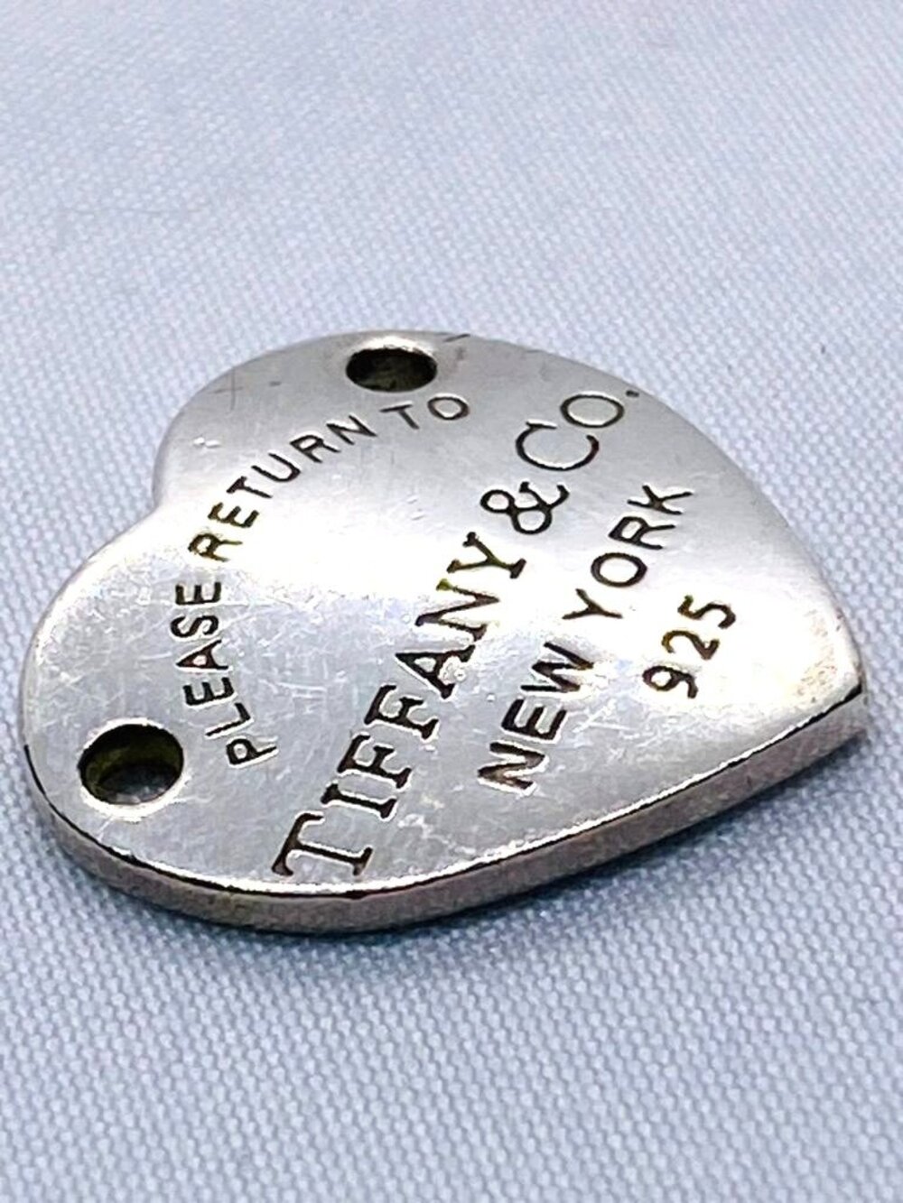 Please Return To Tiffany Heart Sterling Silver 925 . Please Read - Picture 6 of 6